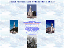 Tablet Screenshot of franz-etienne.de